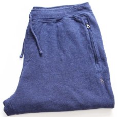 画像1: ポロ ラルフローレン ワンポイント スウェットパンツ 杢ネイビー XXL★20 特大 (1)