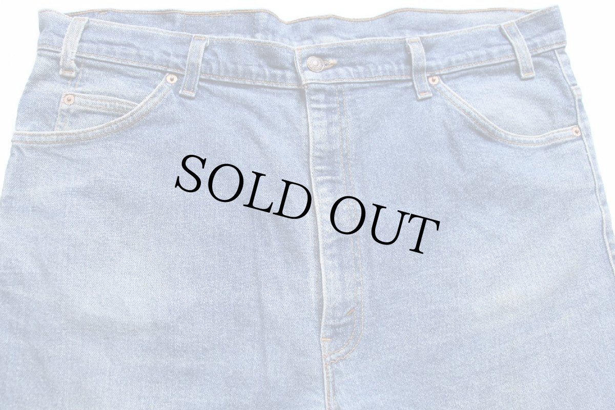 画像4: 90s USA製 Levi'sリーバイス 517 ストレッチ デニムパンツ W42 L30★115 ブーツカット (4)
