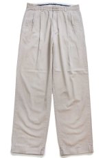 画像2: 90s メキシコ製 ポロ ラルフローレン HAMMOND PANT ツータック コットン チノパン ベージュ W34★358 (2)