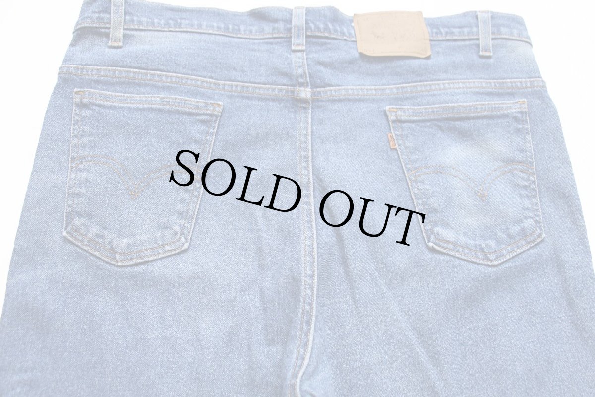 画像5: 90s USA製 Levi'sリーバイス 517 ストレッチ デニムパンツ W42 L30★115 ブーツカット (5)