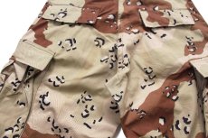 画像9: デッドストック★90s 米軍 U.S.ARMY チョコチップ デザートカモ BDU カーゴパンツ S-S★C (9)