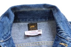 画像6: 80s USA製 Leeリー × NIELLA Custom DESIGN CINEMAX SESSIONS 刺繍 デニムジャケット 4ポケット L (6)