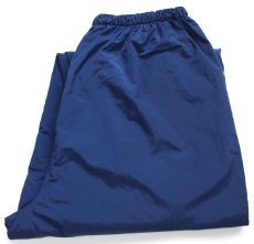 画像1: 00s 米軍 U.S.AIR FORCE PTU トレーニング ナイロンパンツ 紺 XXXXL/L★超特大 IPFU (1)