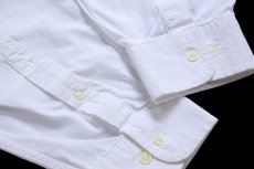 画像7: 90s カナダ製 GAPギャップ 無地 バンドカラー コットンシャツ 白 XL (7)