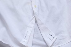 画像6: 90s カナダ製 GAPギャップ 無地 バンドカラー コットンシャツ 白 XL (6)