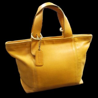 USA製 COACH オールド コーチ レザー トートバッグ 焦げ茶☆4157
