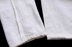 画像8: 90s スペイン製 Levi'sリーバイス 501 カラーデニムパンツ カスタム 生成り W32★SDP4421 ユーロ (8)