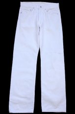 画像2: 00s Levi'sリーバイス 501 ホワイト デニムパンツ W31 L30★SDP4435 (2)