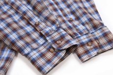画像6: メキシコ製 SIR PENDLETON サーペンドルトン チェック ボタンダウン ウーステッド ウールシャツ XXL-L★特大 (6)