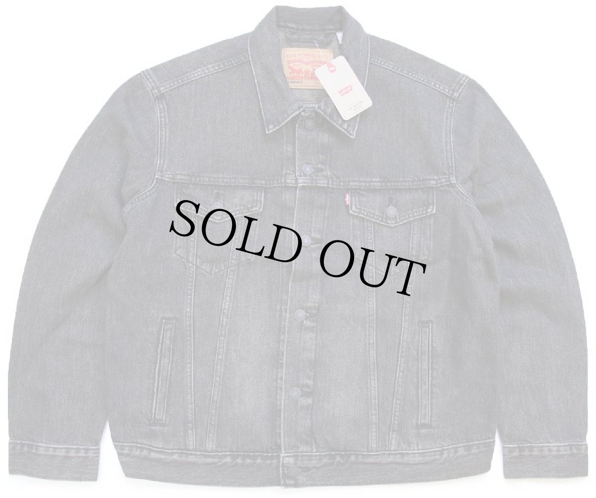 画像1: 新品★Levi'sリーバイス TYPE III TRUCKER BLOW AWAY ブラック デニムジャケット 4ポケット L (1)