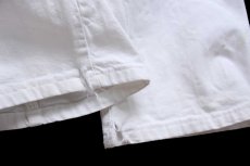 画像7: Dickiesディッキーズ GUIRY'S Benjamin Moore Paints パッチ付き ペンキ飛び コットン ペインターパンツ 白 W33 (7)