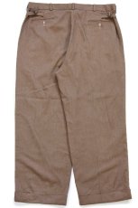 画像3: 90s ポロ ラルフローレン ツータック ヘリンボーン ストレッチ スラックス パンツ W36 (3)