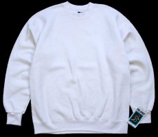 画像1: デッドストック★90s USA製 PRO SPIRIT 無地 スウェット アイボリー XL★ブランク (1)