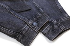 画像6: 新品★Levi'sリーバイス TYPE III TRUCKER BLOW AWAY ブラック デニムジャケット 4ポケット XL (6)
