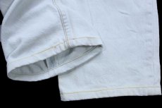 画像8: 90s イタリア製 Levi'sリーバイス 901 デニムパンツ アイスブルー W33 L32★501 ユーロ (8)