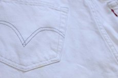 画像6: 00s トルコ製 Levi'sリーバイス 501 ホワイト デニムパンツ W32 L32★ユーロ (6)
