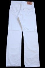 画像3: 00s トルコ製 Levi'sリーバイス 501 ホワイト デニムパンツ W32 L32★ユーロ (3)