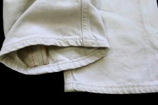 画像9: 90s フランス製 Levi'sリーバイス 501 カラーデニムパンツ ベージュ W29 L34★F12 ユーロ (9)