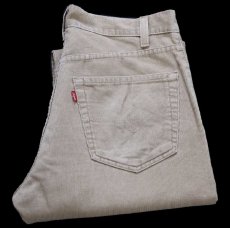 画像1: 00s Levi'sリーバイス 505 コーデュロイパンツ ベージュ W32 (1)