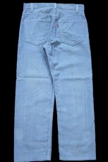 画像3: 00s Levi'sリーバイス 505 コーデュロイパンツ ライトブルー W32 (3)
