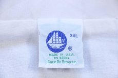画像4: 80s USA製 PRESIDENTS CLUB パッチ付き ナイロン コーチジャケット 白 3XL★特大 (4)