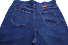 画像5: 80s Levi'sリーバイス ストレッチ デニム イージーパンツ W34 (5)
