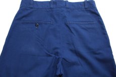 画像5: 90s USA製 SEARS ROEBUCKS ワークパンツ 紺 W32 (5)