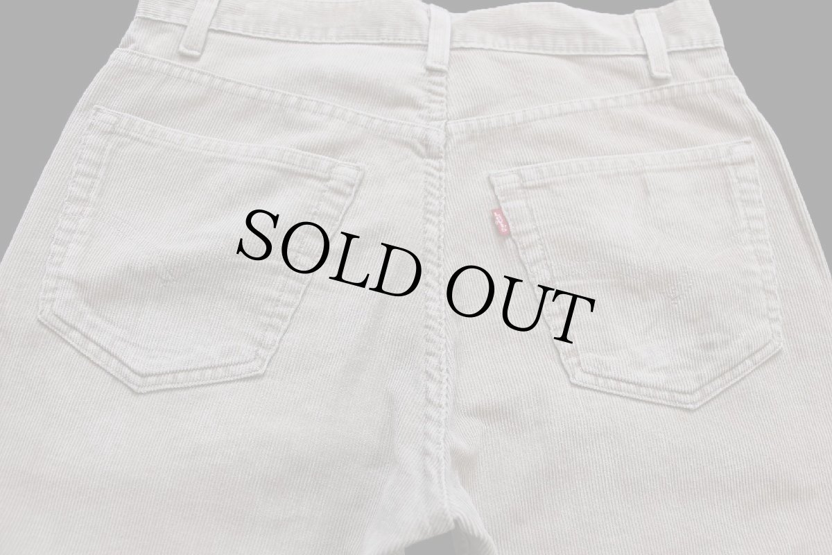 画像5: 00s Levi'sリーバイス 505 コーデュロイパンツ ベージュ W32 (5)