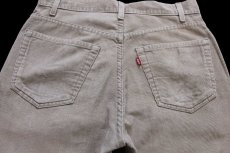 画像5: 00s Levi'sリーバイス 505 コーデュロイパンツ ベージュ W32 (5)
