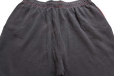 画像5: ポロ ラルフローレン RALPH LAUREN ロゴプリント ツートン切り替え スウェットパンツ 赤×チャコールグレー L★ジョガーパンツ (5)
