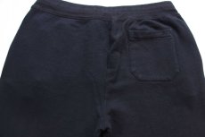 画像5: ポロ ラルフローレン POLO ロゴ フロッキープリント スウェットパンツ 黒 XL★ジョガーパンツ (5)