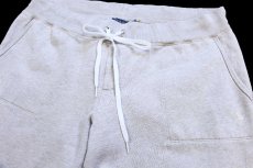 画像4: ポロ ラルフローレン ワンポイント スウェットパンツ 杢ベージュ XL★22 (4)