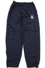 画像2: 15 米軍 U.S.ARMY ロゴ刺繍 APFU トレーニング ナイロンパンツ 黒 M/R★05 IPFU (2)