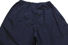 画像5: 15 米軍 U.S.ARMY ロゴ刺繍 APFU トレーニング ナイロンパンツ 黒 M/R★07 IPFU (5)