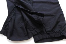 画像7: 11 米軍 U.S.ARMY ロゴ刺繍 APFU トレーニング ナイロンパンツ 黒 XL/S★09 IPFU (7)