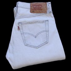 画像1: 00s スペイン製 Levi'sリーバイス 501 カラーデニムパンツ ライトグレー W31 L34★SDP4448 ユーロ (1)