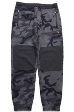 画像3: ポロ ラルフローレン POLO RL67 ロゴプリント 迷彩×無地 切り替え スウェットパンツ M★ジョガーパンツ (3)