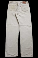 画像3: 00s ポーランド製 Levi'sリーバイス 501 カラーデニムパンツ カーキ W36 L34★ユーロ (3)