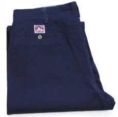 画像1: BEN DAVISベンデイビス コットン ワークパンツ 濃紺 40★フリスコ (1)