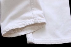 画像8: 90s 英国製 Levi'sリーバイス 501 デニムパンツ 生成り W30 L30★E12 ユーロ (8)