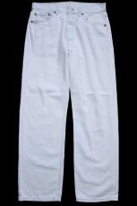 画像2: 90s USA製 Levi'sリーバイス 501 デニムパンツ アイスブルー W33 L30★214 (2)