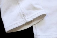 画像7: 90s USA製 Levi'sリーバイス 501 ホワイト デニムパンツ W34★A9 (7)