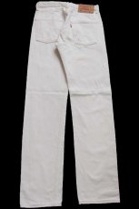 画像3: 90s ポーランド製 Levi'sリーバイス 501 デニムパンツ 生成り W31 L34★ユーロ (3)