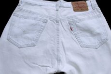 画像5: 90s USA製 Levi'sリーバイス 501 デニムパンツ アイスブルー W33 L30★214 (5)