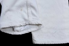 画像8: 90s USA製 Levi'sリーバイス 501 ホワイト デニムパンツ W31 L32★A11 (8)