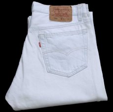 画像1: 90s USA製 Levi'sリーバイス 501 デニムパンツ アイスブルー W33 L30★214 (1)