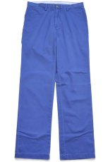 画像2: ポロ ラルフローレン CLASSIC FIT コットン チノパン ブルー W32 L34★362 (2)