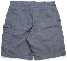画像2: carharttカーハート ライトダック地 ペインター ショートパンツ グレー W38★23 ショーツ (2)