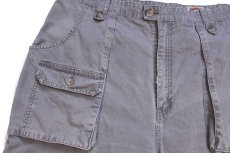 画像3: 80s BANANA REPUBLICバナナリパブリック コットン キャンバス ショートパンツ グレー W38★ショーツ (3)