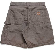 画像2: carharttカーハート コットン キャンバス ペインター ショートパンツ ブラウンベージュ W31★17 ショーツ (2)